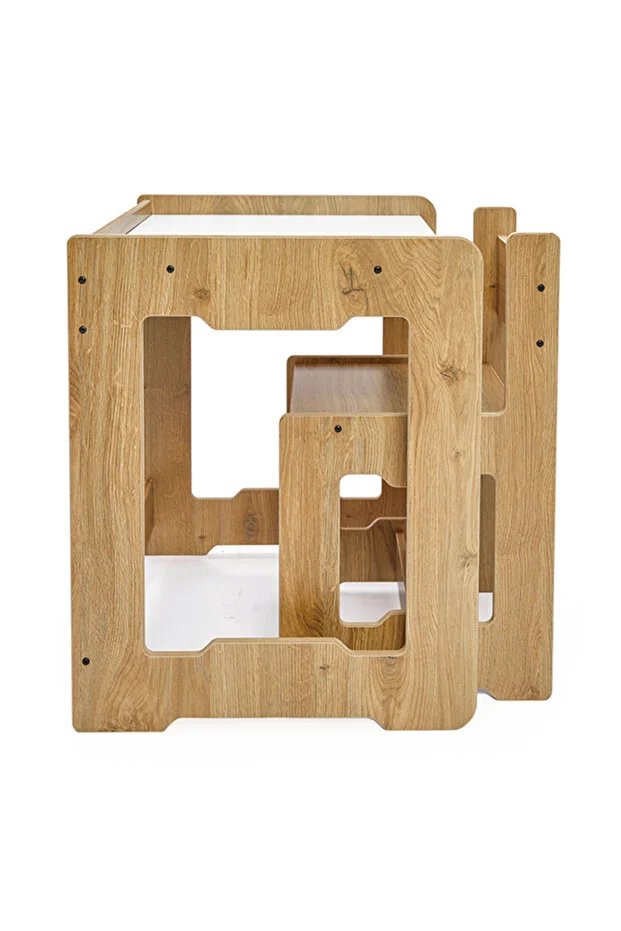 4-6 Yaş Ahşap Montessori Aktivite Oyun Çalışma Masa ve Sandalye Seti (1 masa+1 Sandalye)